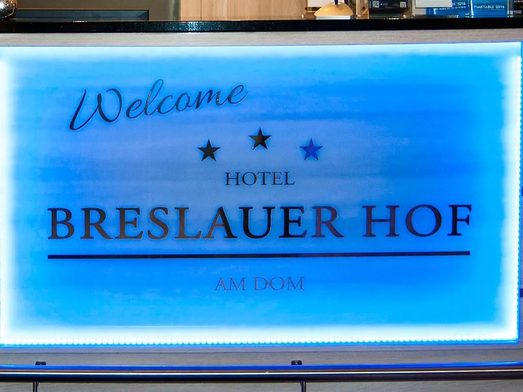 Hotel Breslauer Hof Am Dom Colonia